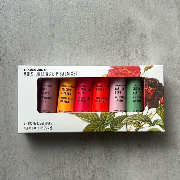 trader joes Makeup Trader Joes Moisturizing Lip Balm Set Poshmark
